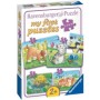 Primul meu puzzle animale 2/4/6/8 piese